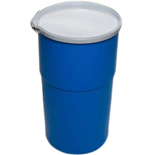 15 Gal Poly O/T Drum W/Lid
