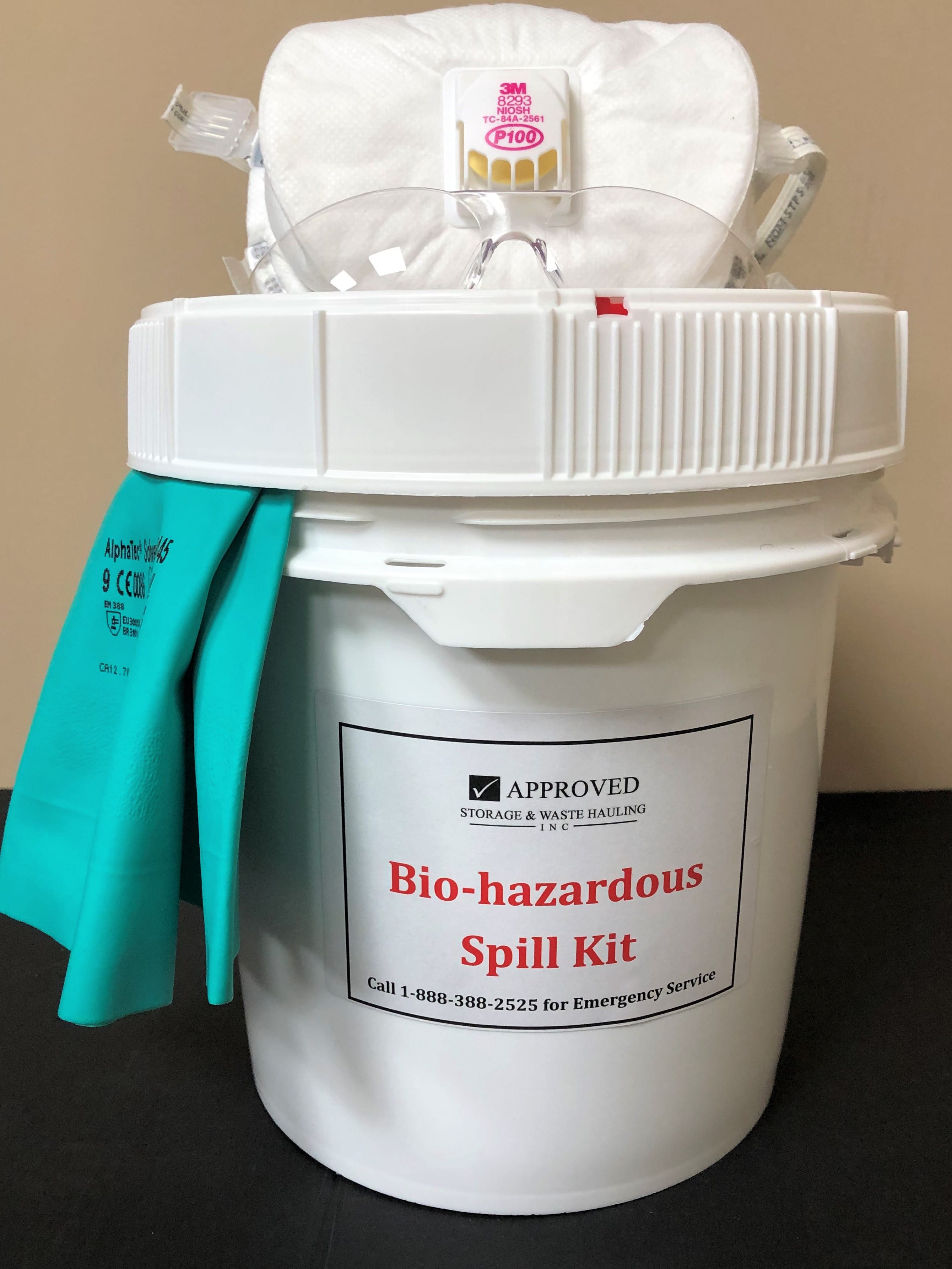 2.5 Gallon Biohazard Spill Kit