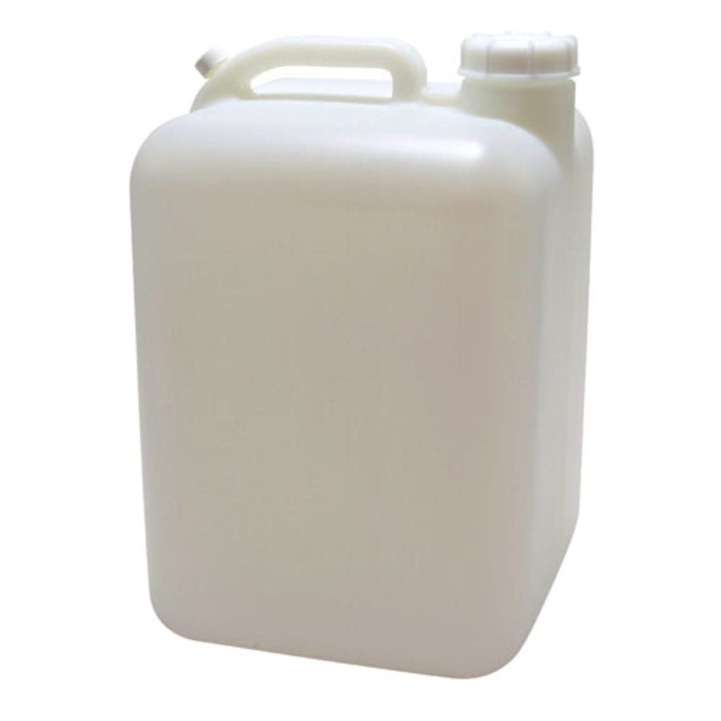 5 Gallon “Carboy” Poly Closed Top Drum (Natural) Approved Storage & Waste