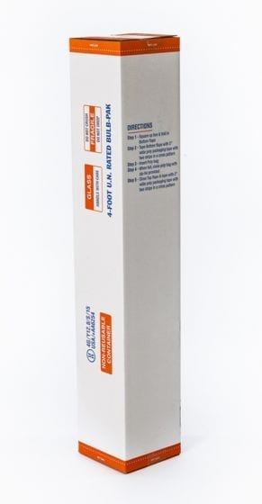 4' Lamp Boxes (12X12X48") 4' Lamp Boxes (12X12X48")