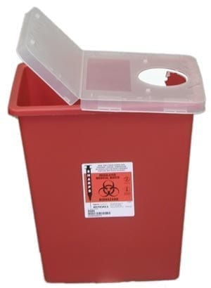 8 Gallon Sharps (Hinged Lid) 8 Gallon Sharps (Hinged Lid)