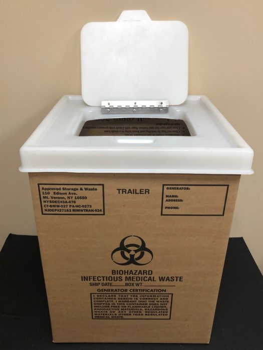 Reusable Plastic Waste Box Lid (18x18x24")